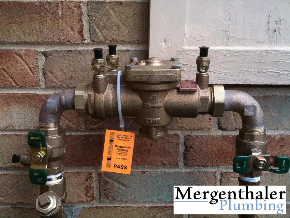 Slide of Mergenthaler Plumbing
