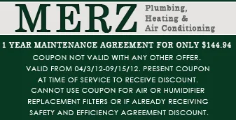 Quality emergency plumbing for homes in Leo, IN by Merz Plumbing Heating & Air Conditioning