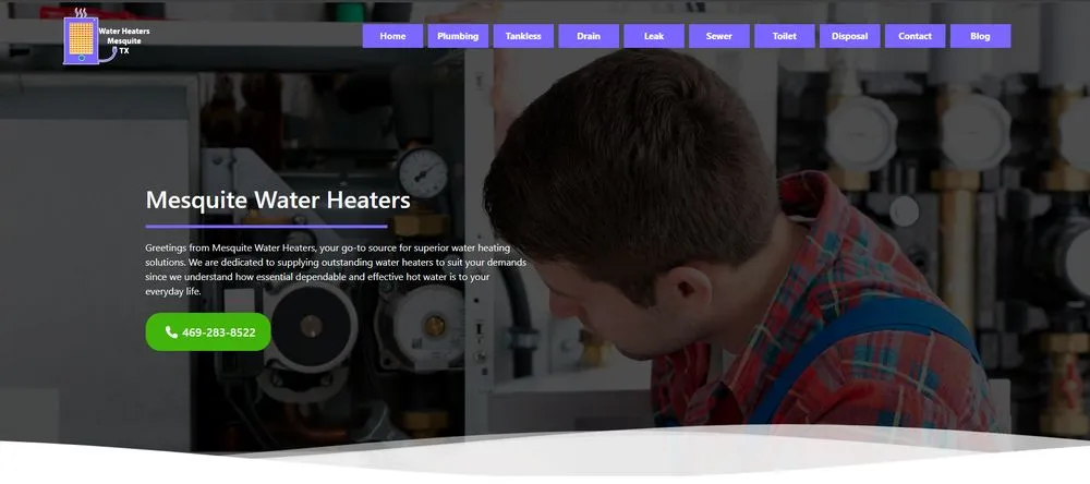 Slide of Mesquite Water Heaters