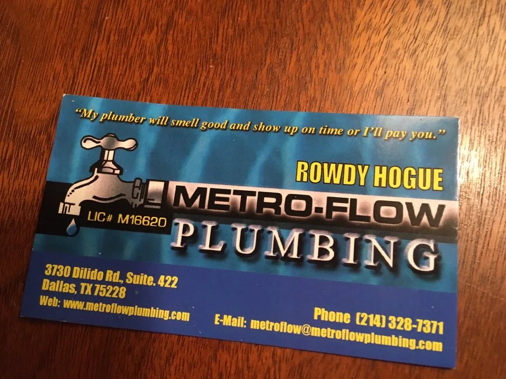Slide of Metro Flow Plumbing - Dallas Emergency Plumbers