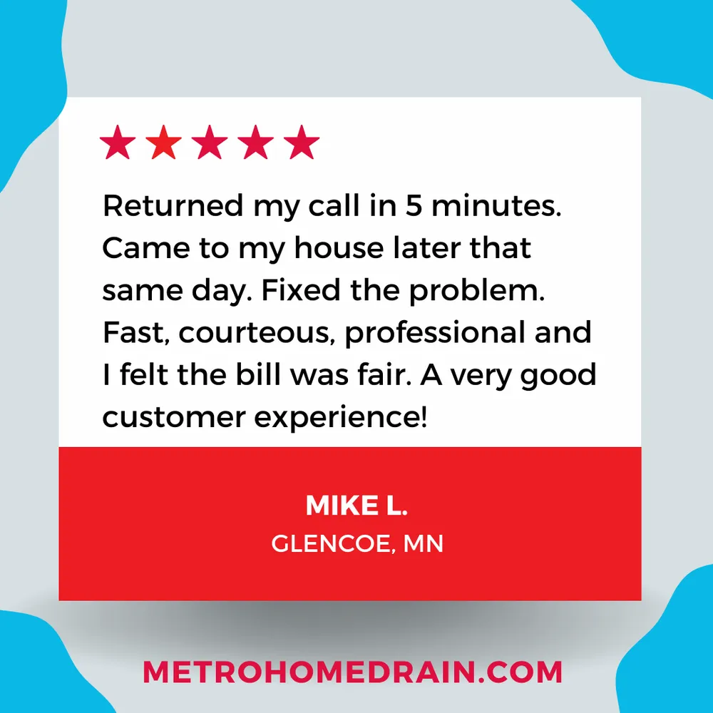 Emergency emergency plumbing experts serving Silver Lake, MN - Metro Home and Drain