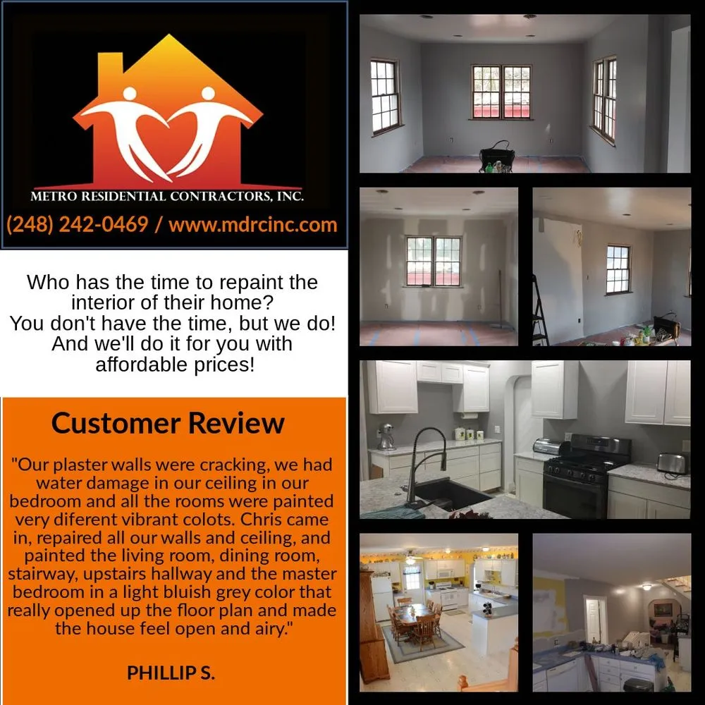 Slide of Metro Residential Contractors