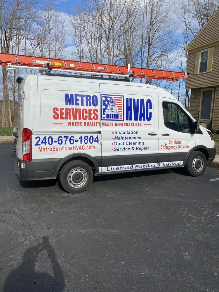 Slide of Metro Services HVAC