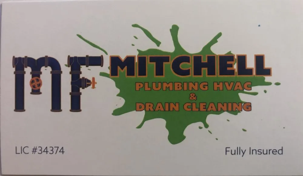 Slide of MF Mitchell Plumbing HVAC & Drain Cleaning