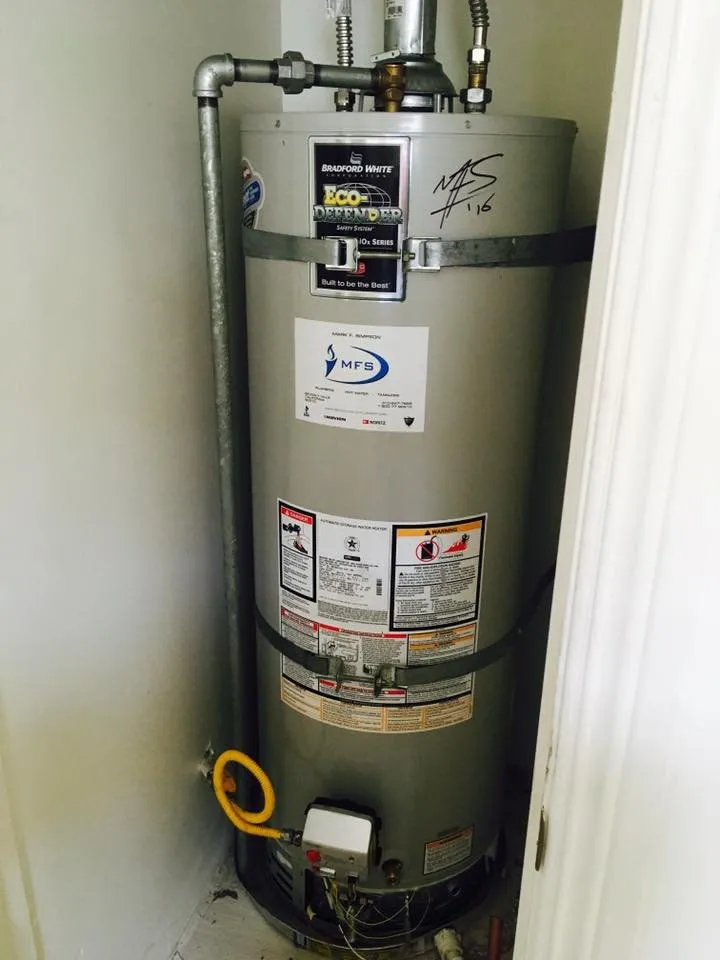 Slide of MFS Plumbing + Water Heater
