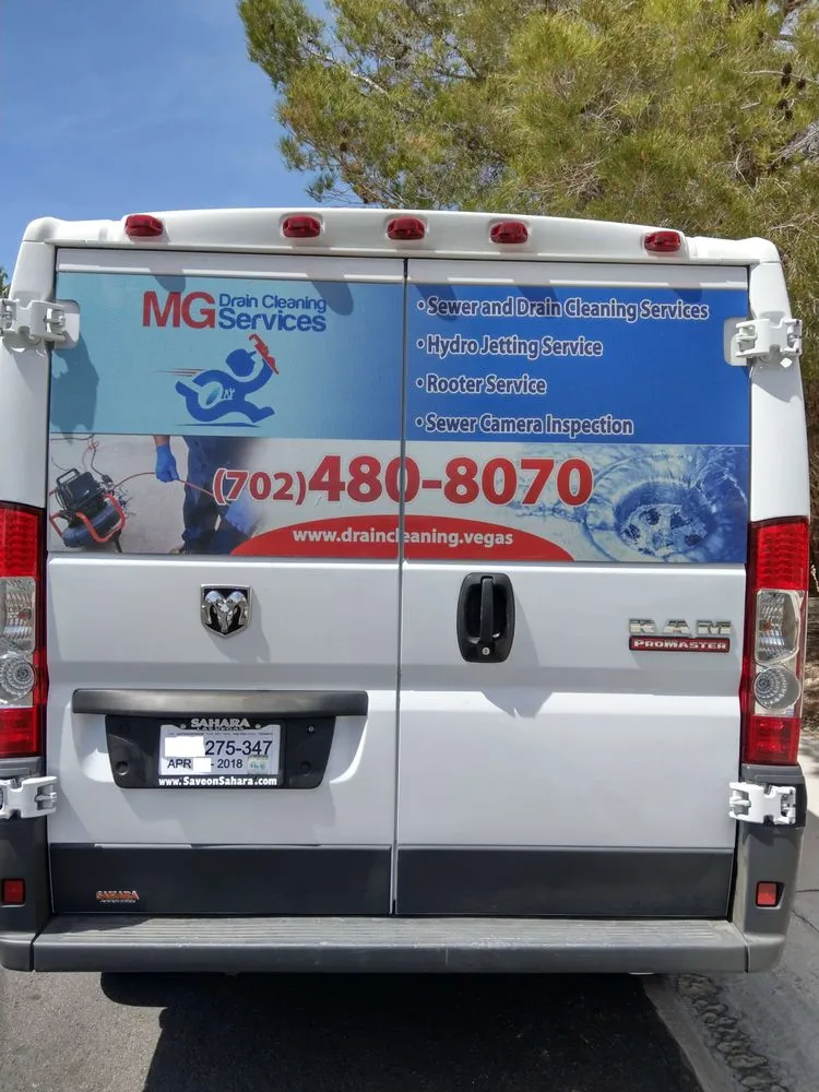 Emergency drain cleaning experts serving Las Vegas, NV - MG Drain Services