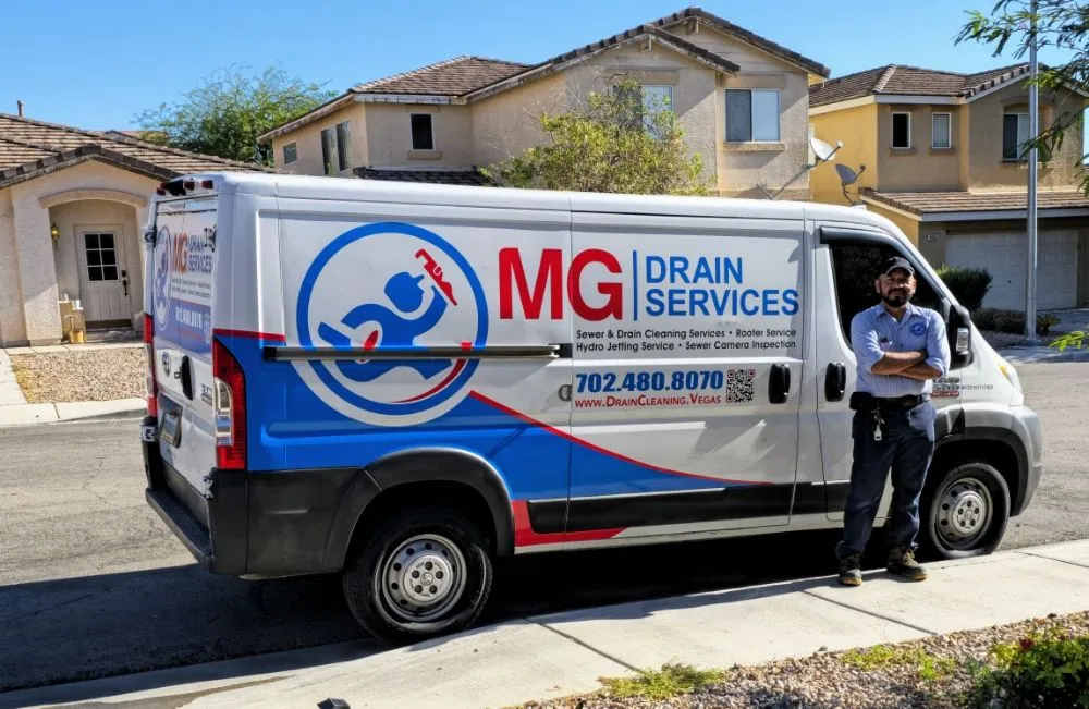 Slide of MG Drain Services
