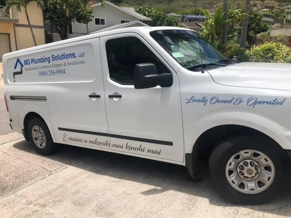 Slide of MG Plumbing Solutions