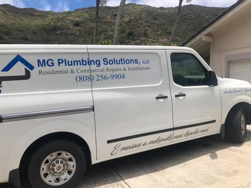 Slide of MG Plumbing Solutions