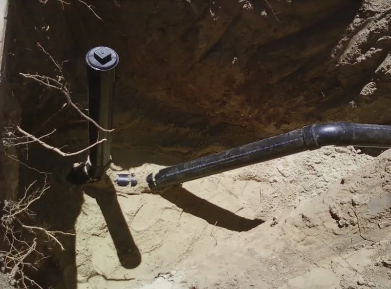 Slide of MG Sewer and Drain