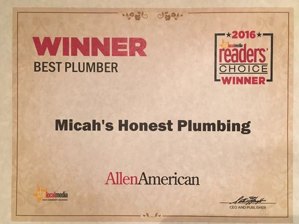 Slide of Micah's Honest Plumbing