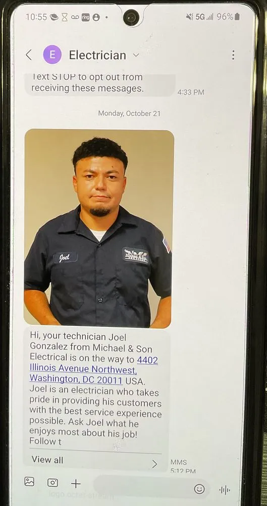 Slide of Michael & Son Services