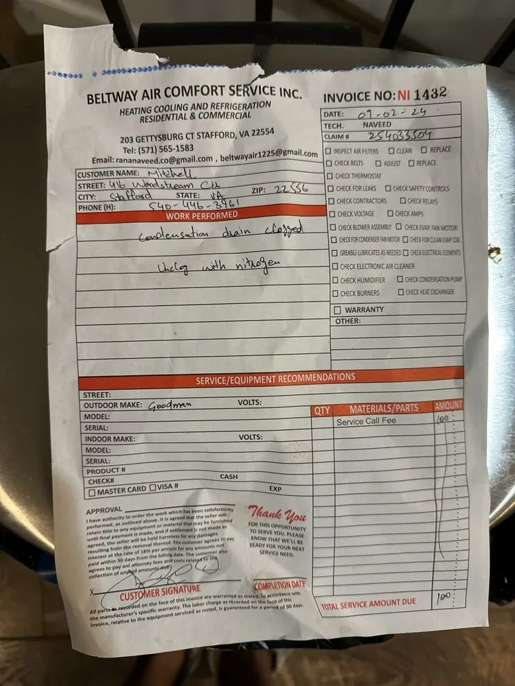 Expert water heater service in Alexandria, VA by Michael & Son Services