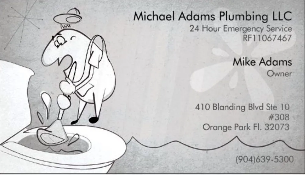 Slide of Michael Adams Plumbing