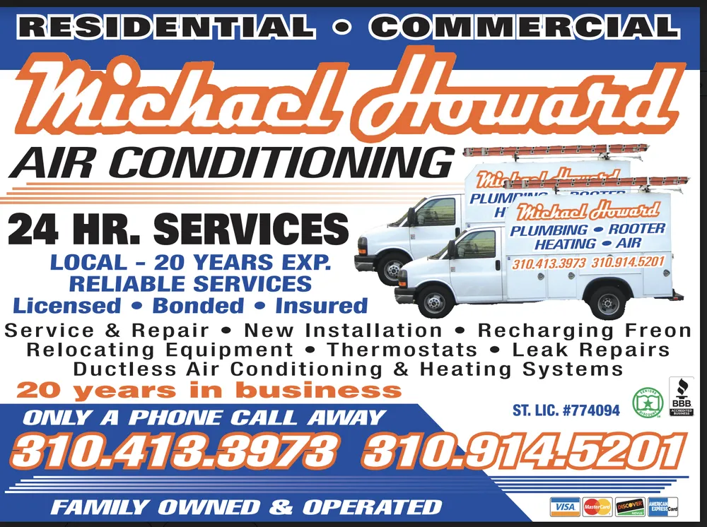 Reliable emergency plumbing service in Los Angeles, CA - Michael Howard Plumbing-Rooter-Heating-Air Conditioning