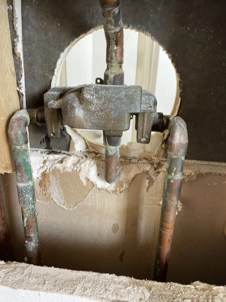 Slide of Michael's Drains and Water heaters