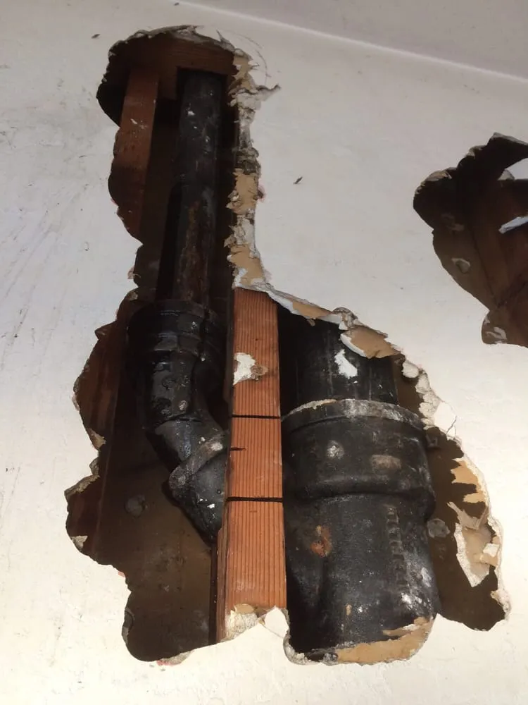 Slide of Michael's Drains and Water heaters