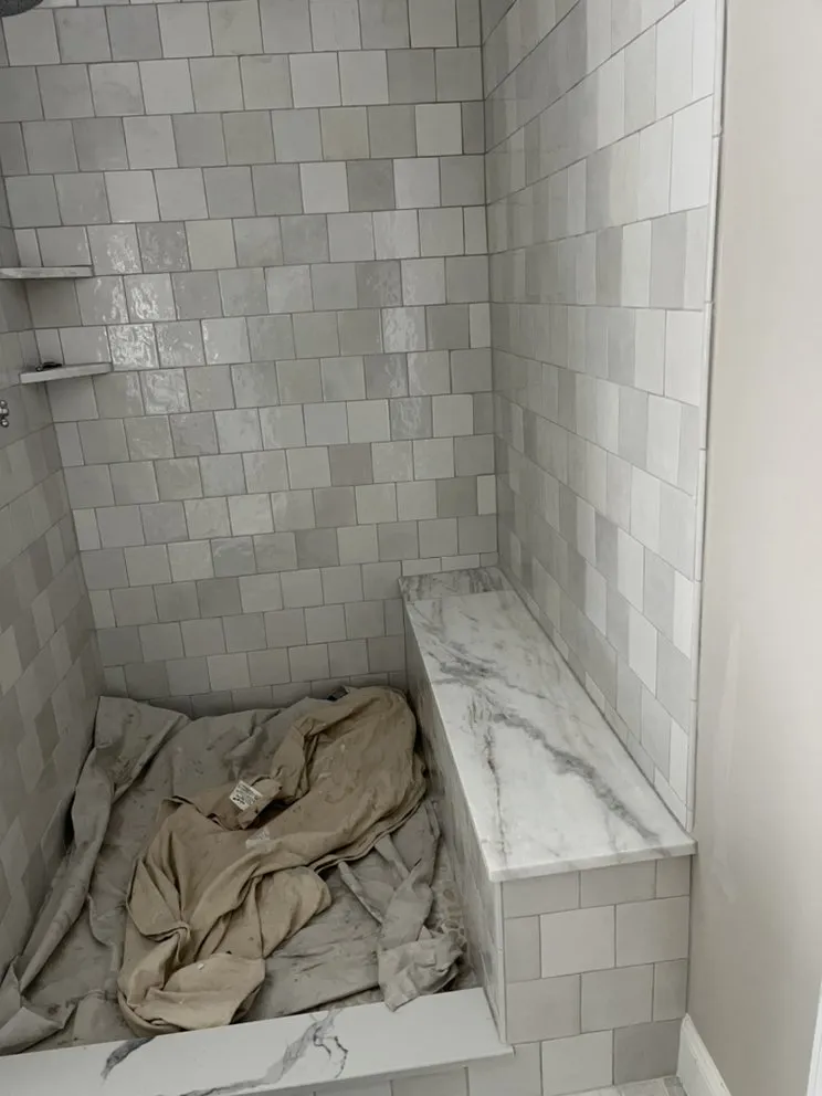 Slide of Michigan Tile Installation