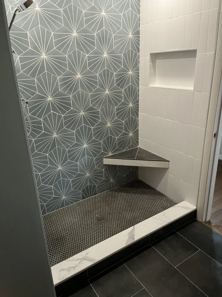 Slide of Michigan Tile Installation