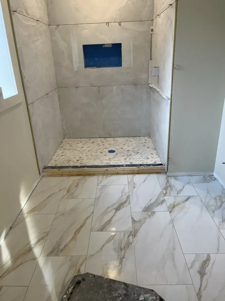 Slide of Michigan Tile Installation