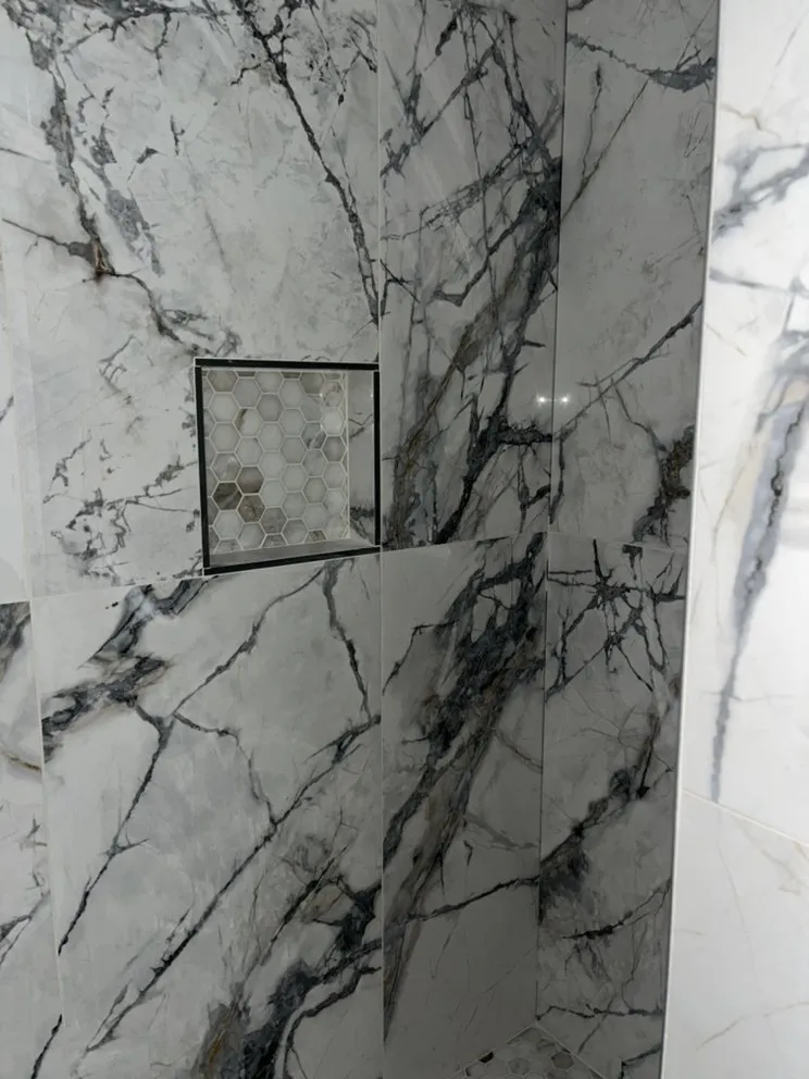 Slide of Michigan Tile Installation