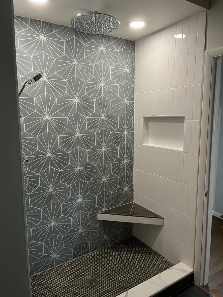 Slide of Michigan Tile Installation