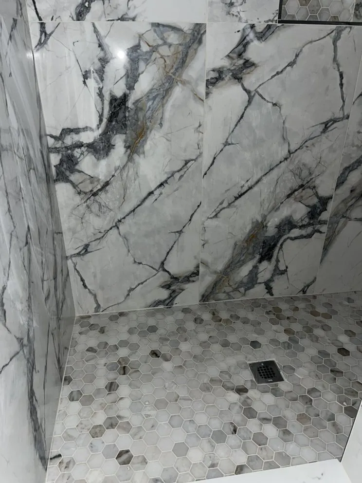 Slide of Michigan Tile Installation