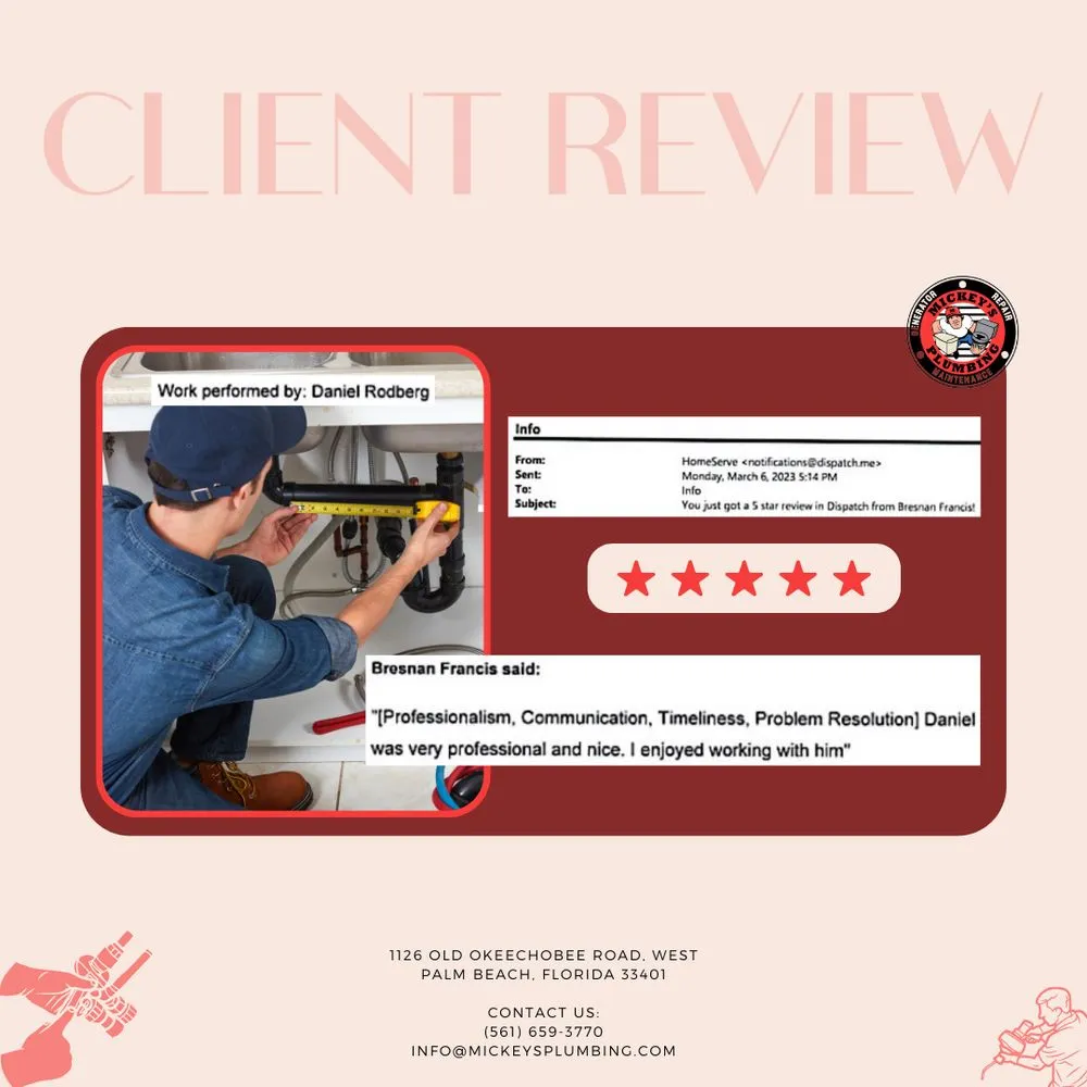 Slide of Mickey's Plumbing