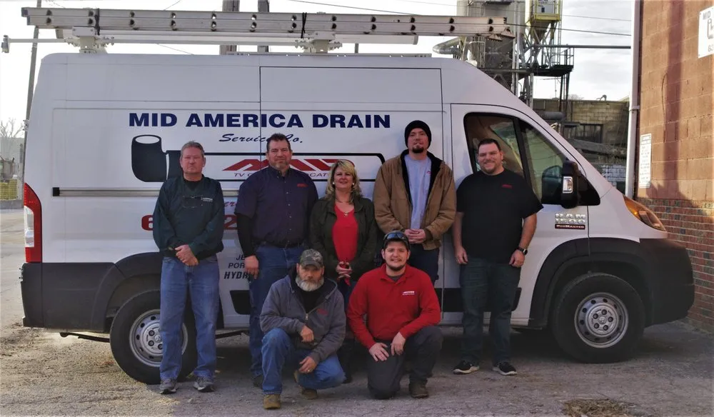 Slide of Mid America Drain Service
