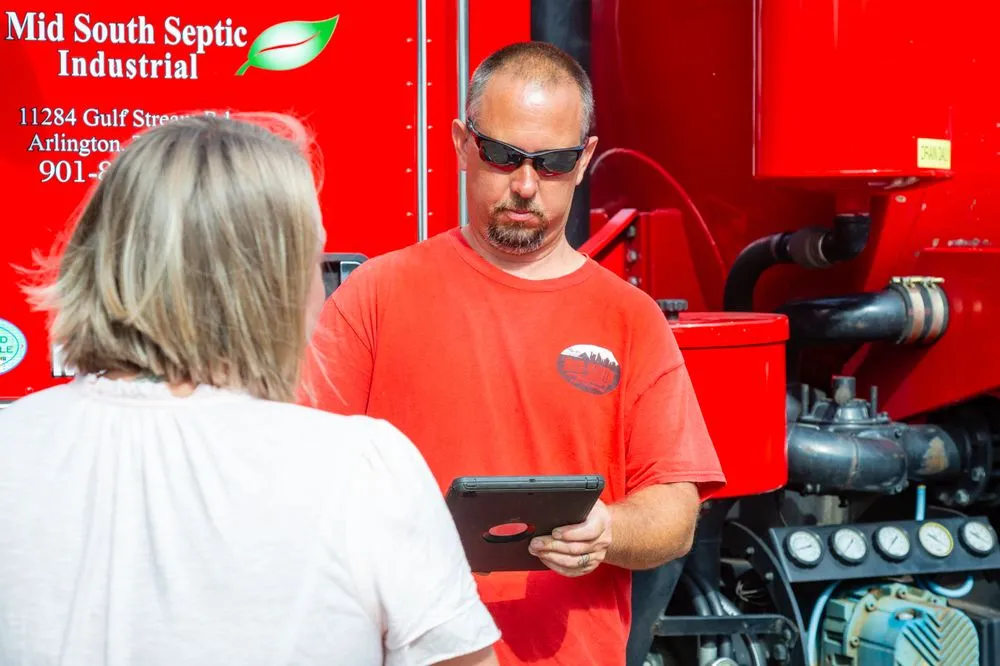 Professional emergency plumbing in Arlington, TN by Mid South Septic Service