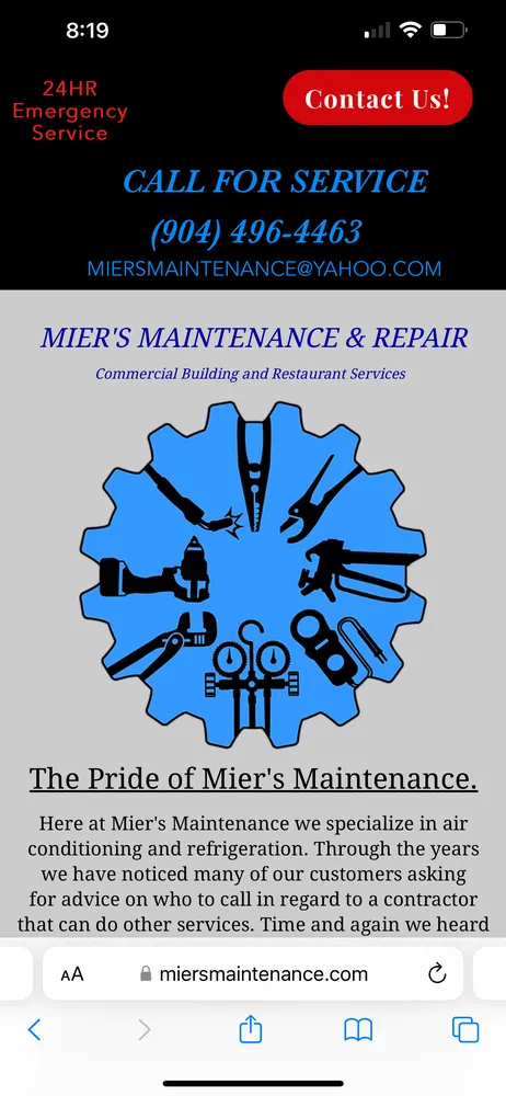Trusted emergency plumbing experts serving Glen Saint Mary, FL - Miers Maintenance