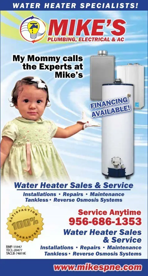 Slide of Mighty Mike's Plumbing, Electrical & HVAC
