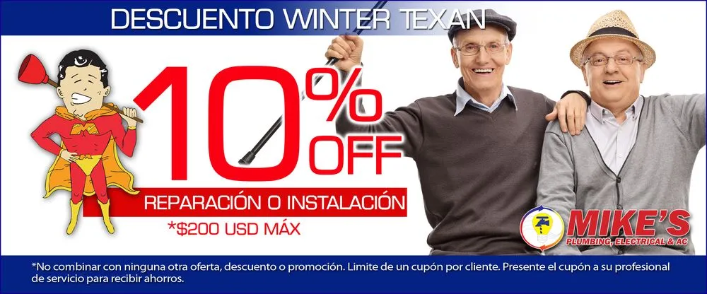 Slide of Mighty Mike's Plumbing, Electrical & HVAC