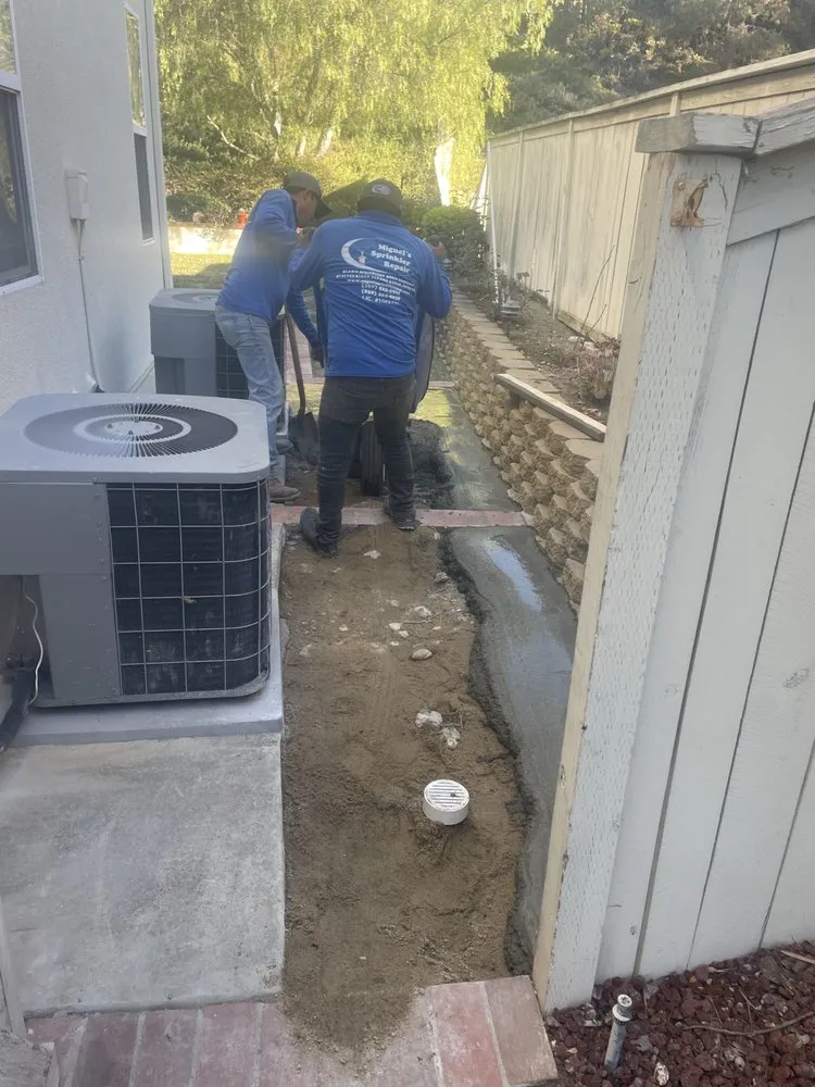 Slide of Miguel's Sprinkler & Drainage Repair