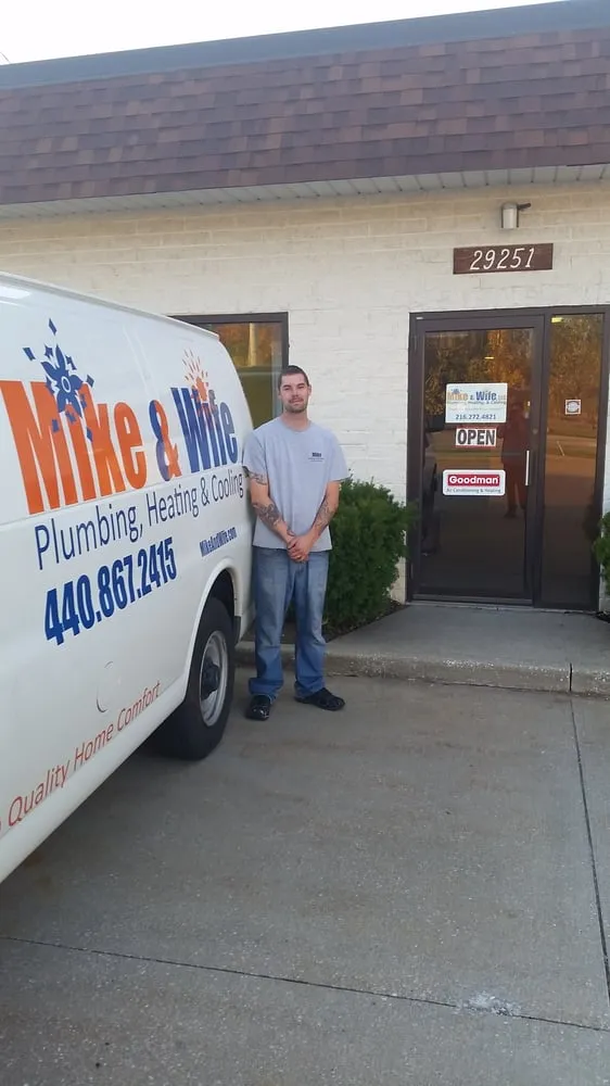 Slide of Mike & Wife Plumbing, Heating & Cooling