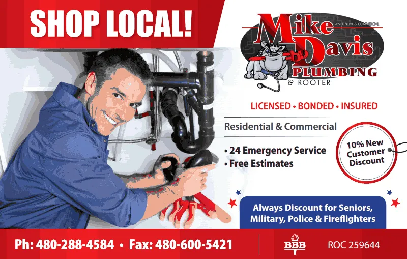 Slide of Mike Davis Plumbing