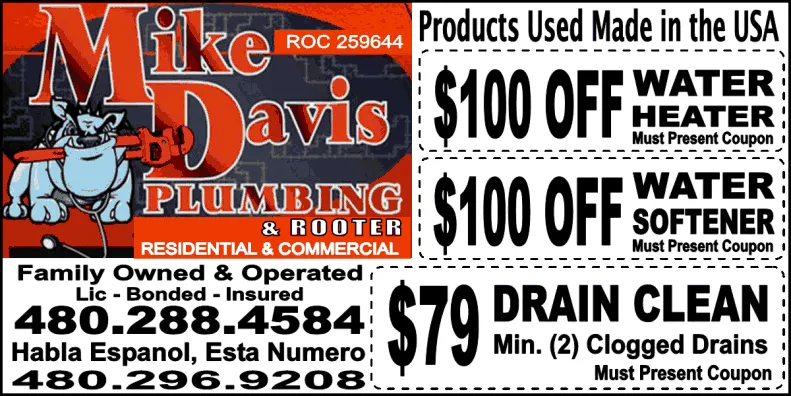 Slide of Mike Davis Plumbing