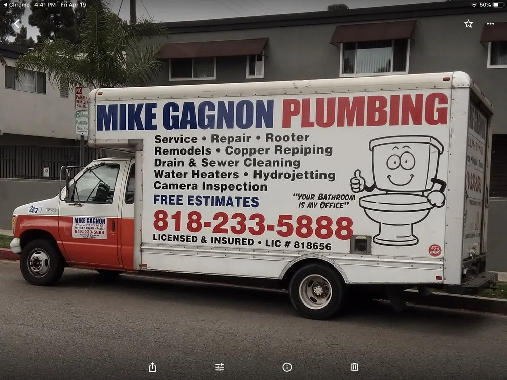 Slide of Mike Gagnon Plumbing