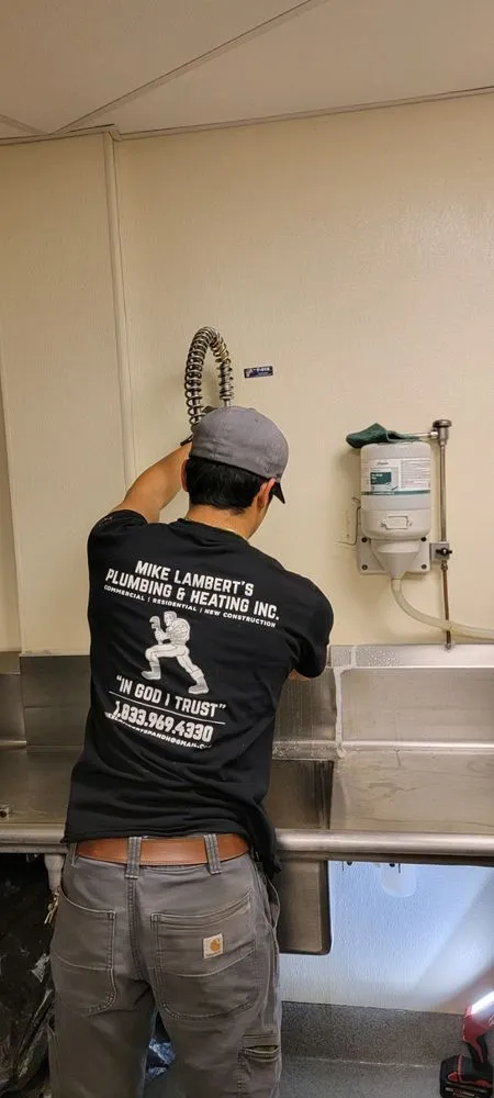 Slide of Mike Lambert's Plumbing & Heating