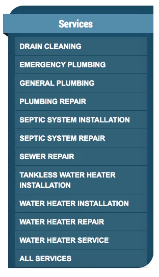 Slide of Mike Moore's Plumbing & Septic