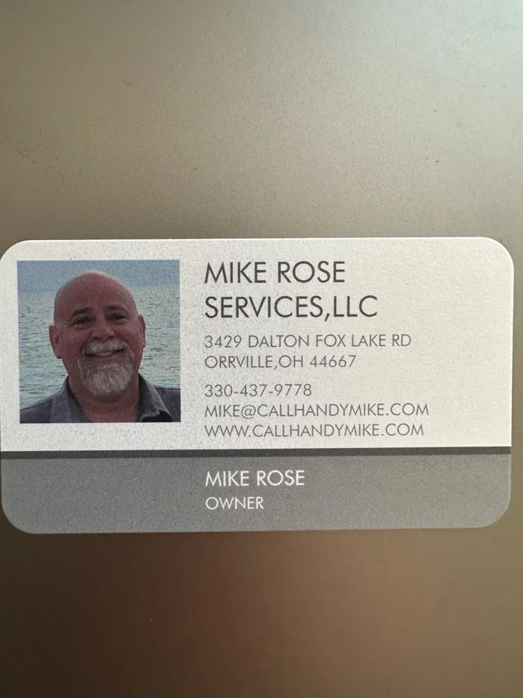 Slide of Mike Rose Services
