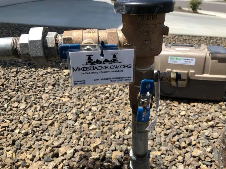Slide of Mike's Backflow