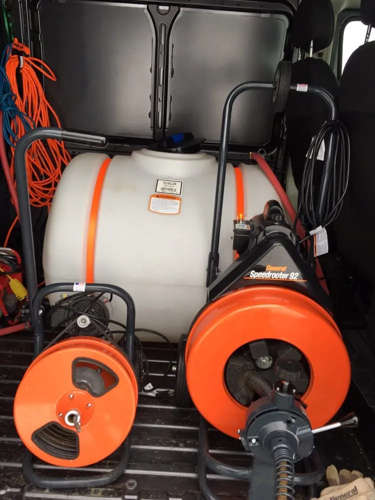 Slide of Mike's Drain Service