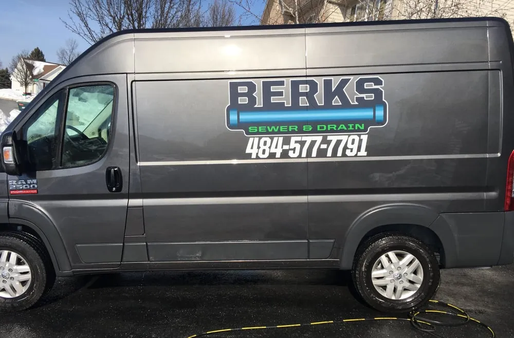 Slide of Mike's Drain Service