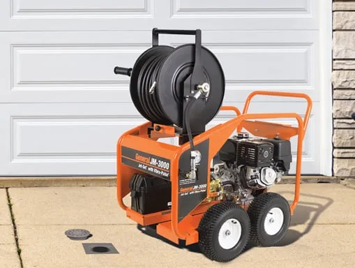 Slide of Mike's Drain Service