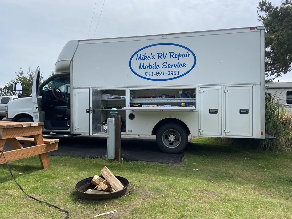 Slide of Mike's RV Repair