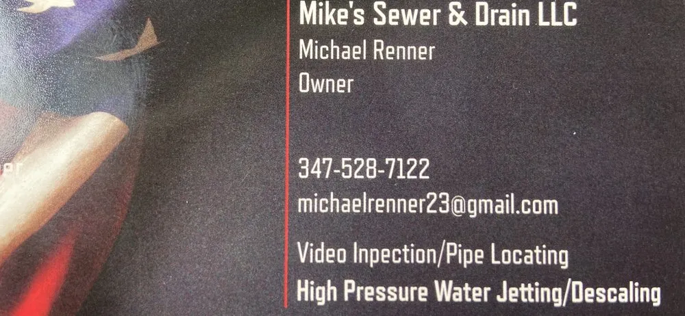 Slide of Mikes Sewer and Drain