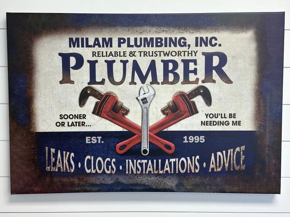 Slide of Milam Plumbing
