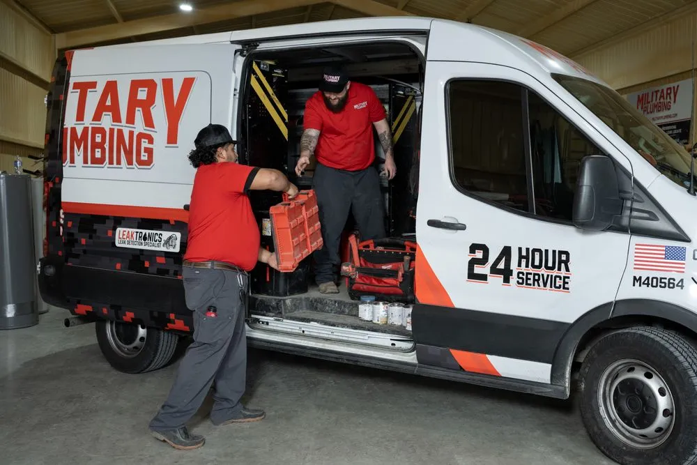 Slide of Military Plumbing