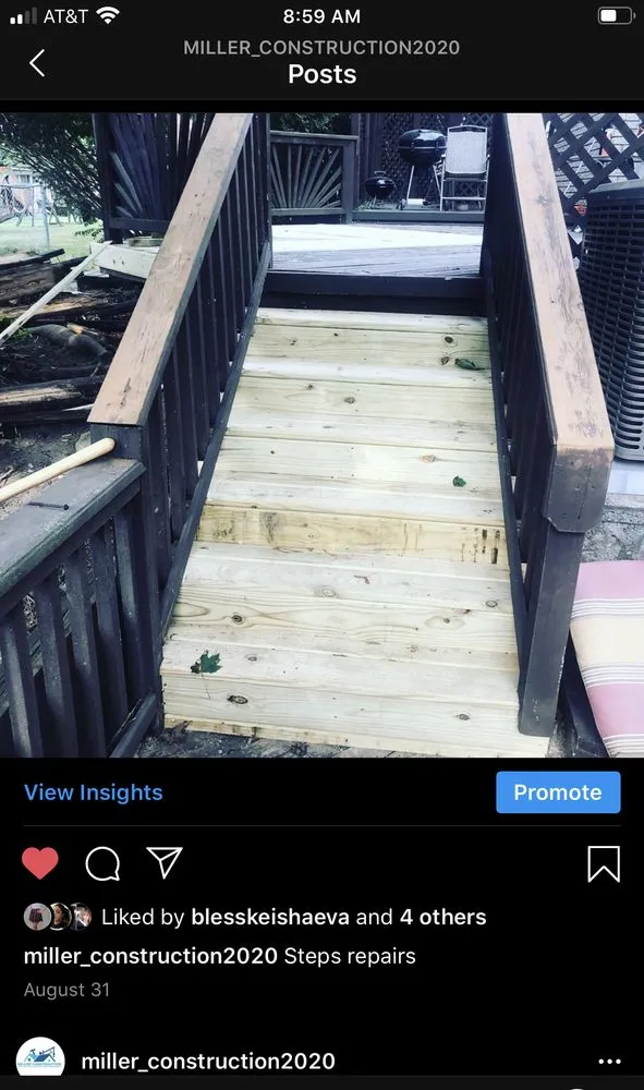 Slide of Miller Construction Plus